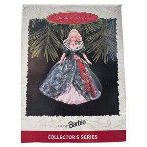 1995 Holiday Barbie Keepsake Ornament Collector Series Handcrafted Hallmark LNIB